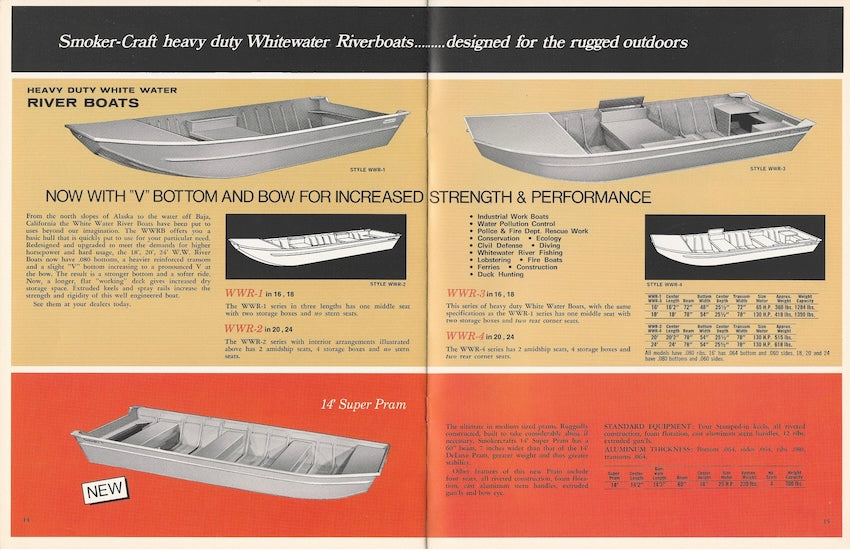 Smoker Craft 1976 Brochure