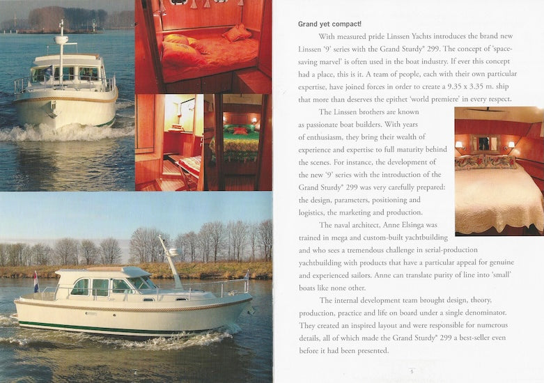 Linssen Grand Sturdy 299 Brochure