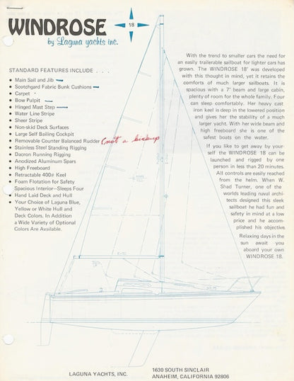 Windrose 18 Brochure