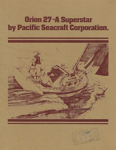 Pacific Seacraft Orion 27 Brochure