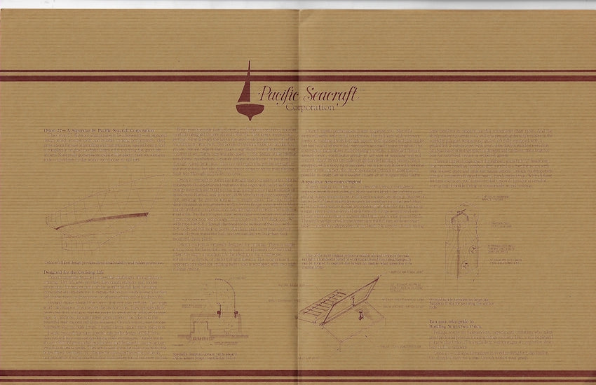 Pacific Seacraft Orion 27 Brochure