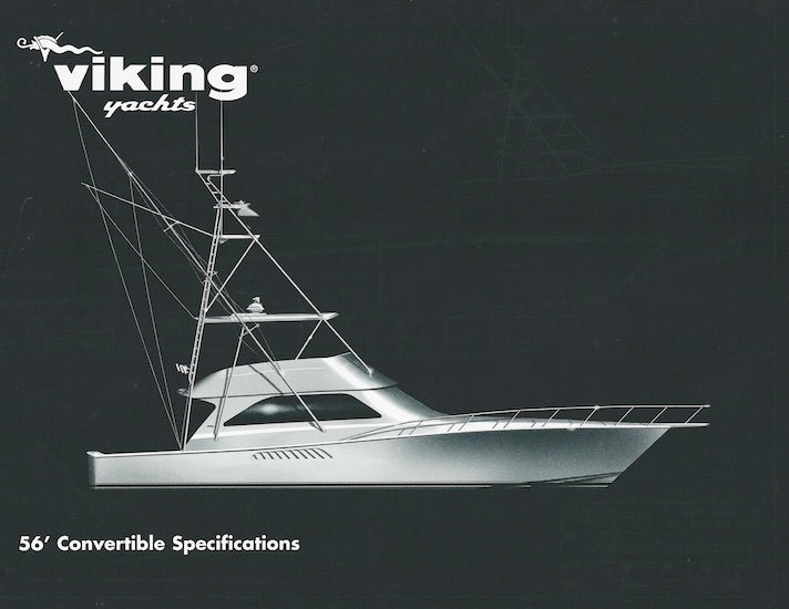 Viking 56 Convertible Specification Brochure