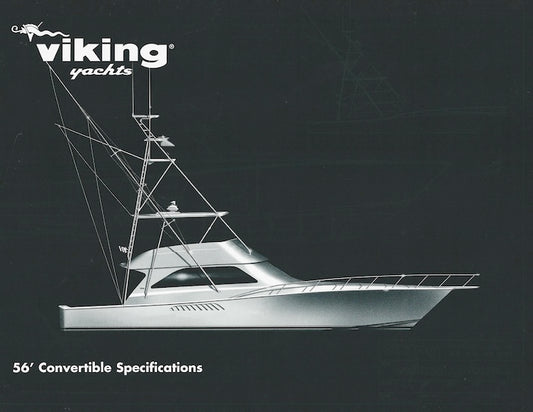 Viking 56 Convertible Specification Brochure