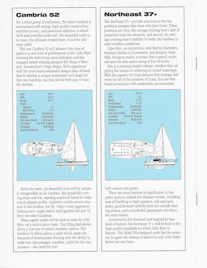 Cabo Rico Sail Magazine Reprint