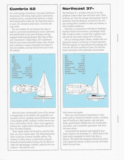 Cabo Rico Sail Magazine Reprint