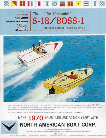 North American S-18 Boss 1 Brochure