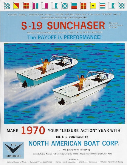 North American S-19 Sunchaser Brochure