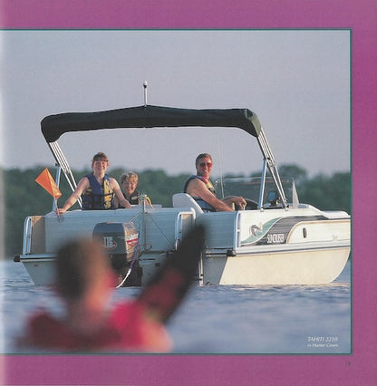 Lowe 1999 Suncruiser Pontoon & Deck Boat Brochure