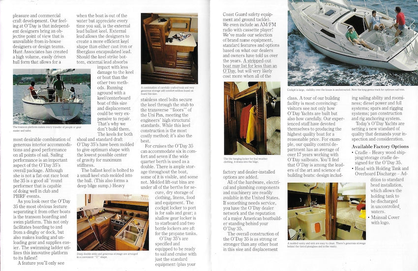 O'Day 35 Brochure
