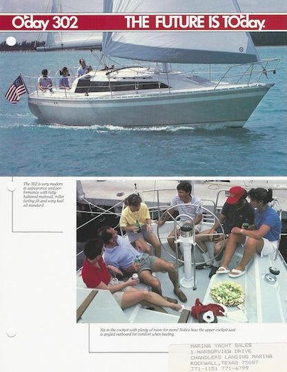 O'Day 302 Brochure