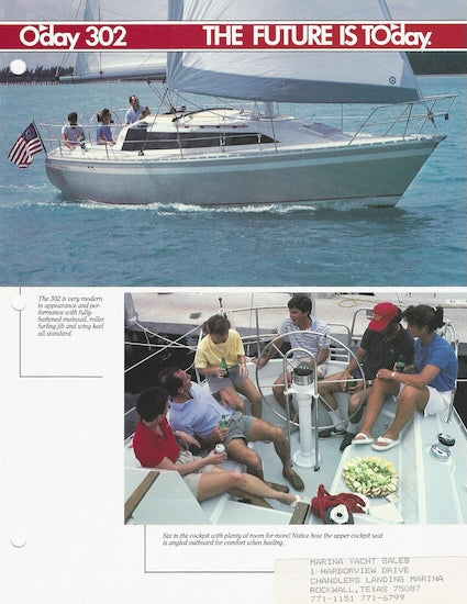 O'Day 302 Brochure
