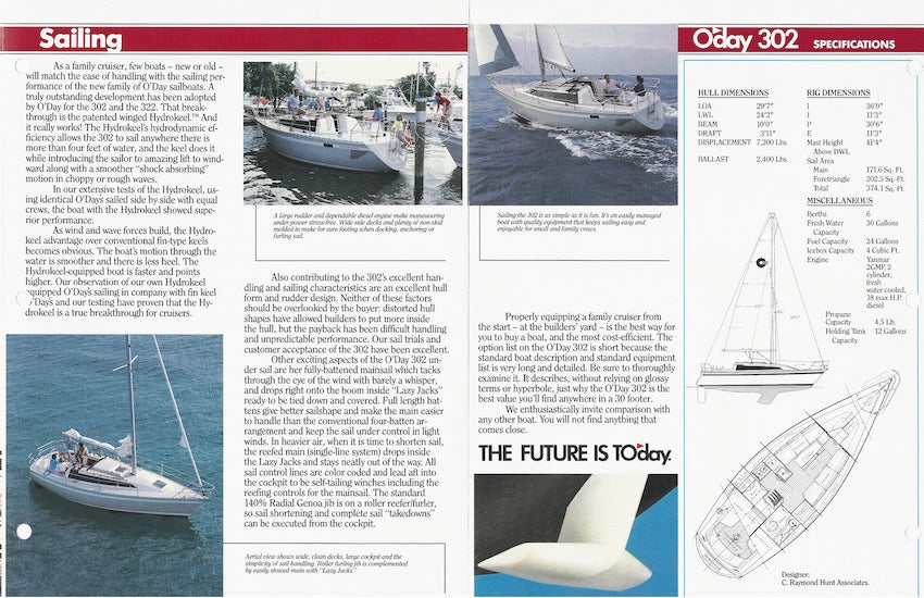 O'Day 302 Brochure