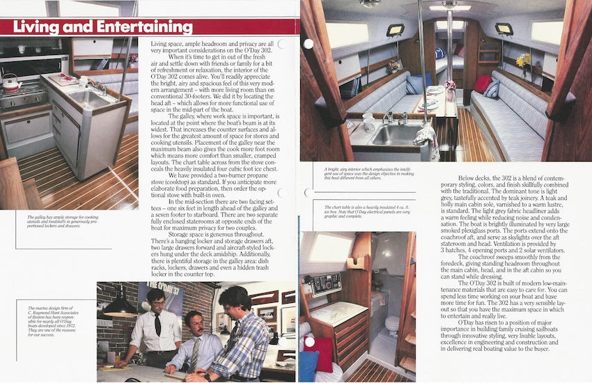 O'Day 302 Brochure