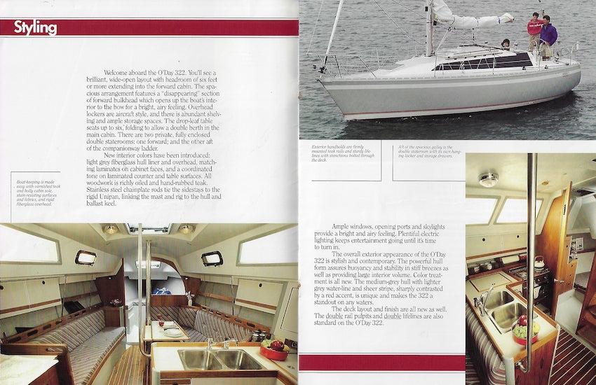 O’Day 322 Brochure