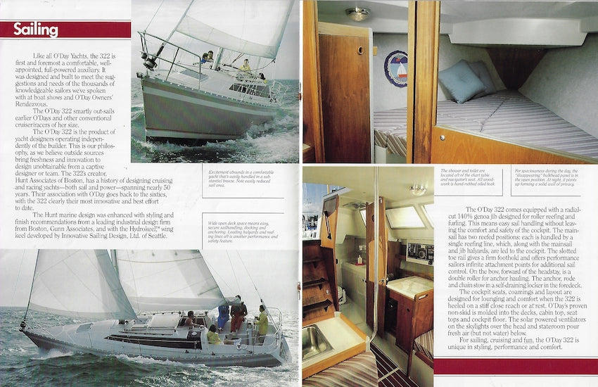 O’Day 322 Brochure