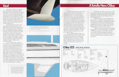 O’Day 322 Brochure