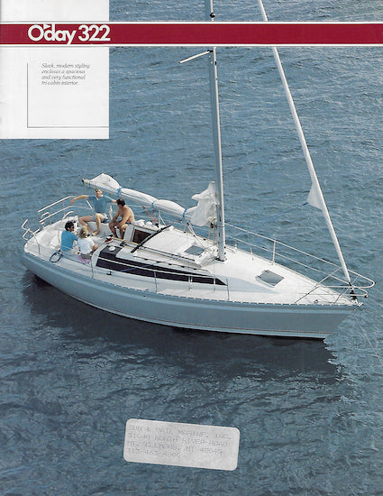 O’Day 322 Brochure