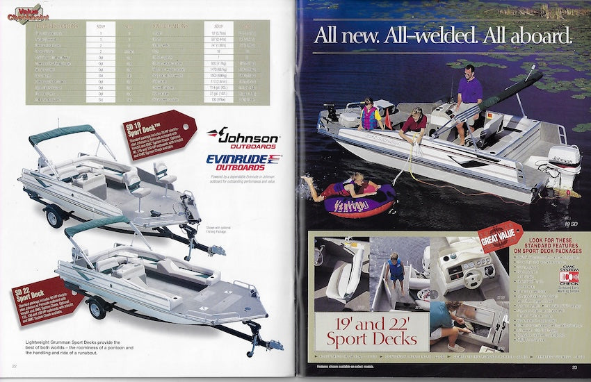 Grumman 1997 Brochure – SailInfo I boatbrochure.com