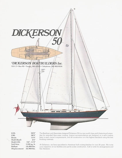 Dickerson 50 Digital Specification Brochure