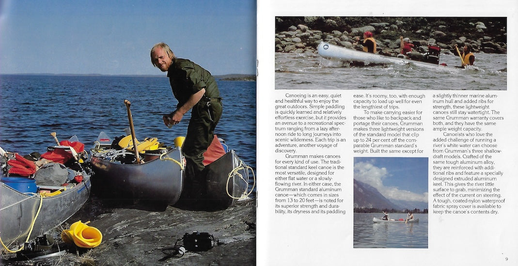 Grumman 1981 Canoes Brochure