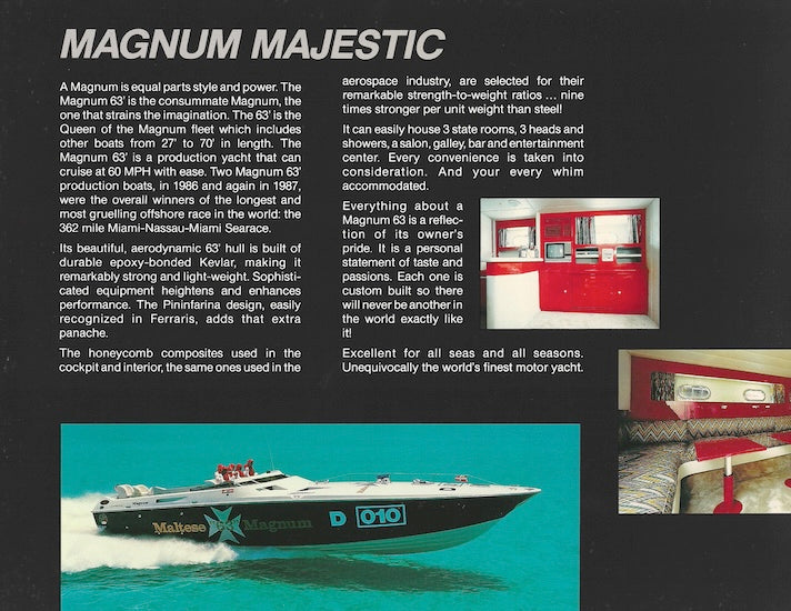 Magnum 63 Brochure