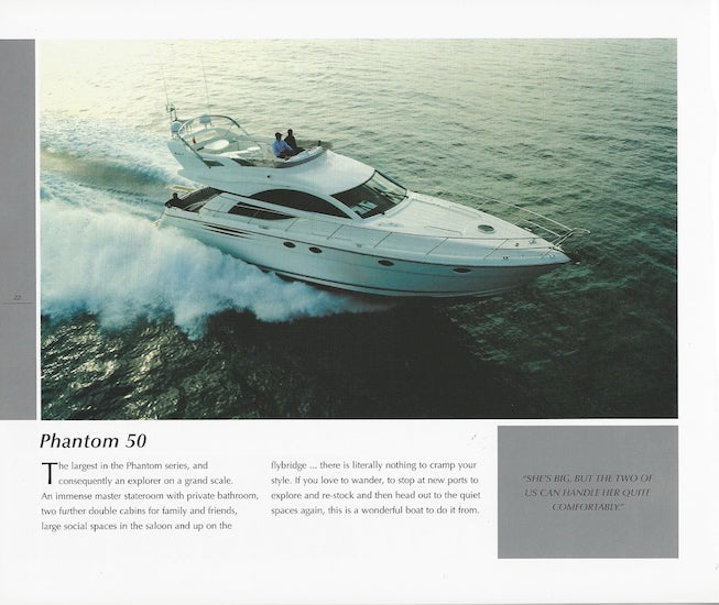 Fairline 2006 Abbreviated Brochure