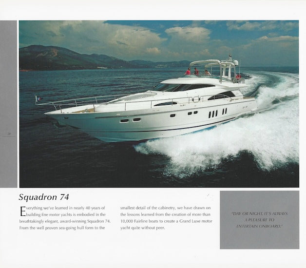 Fairline 2006 Abbreviated Brochure