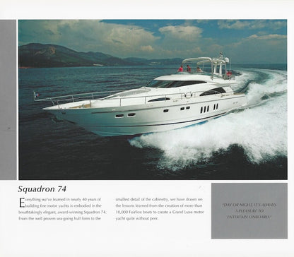 Fairline 2006 Abbreviated Brochure