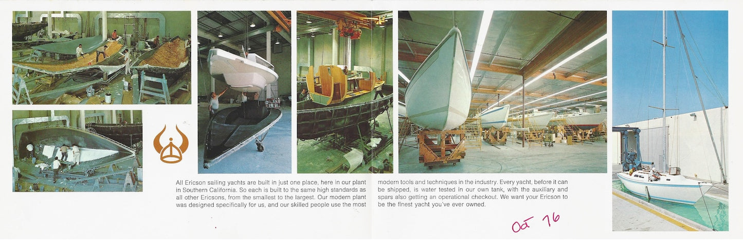 Ericson 1970s Brochure