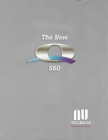 Novurania Q560 Brochure