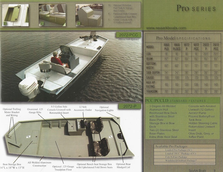 SeaArk 2006 Brochure