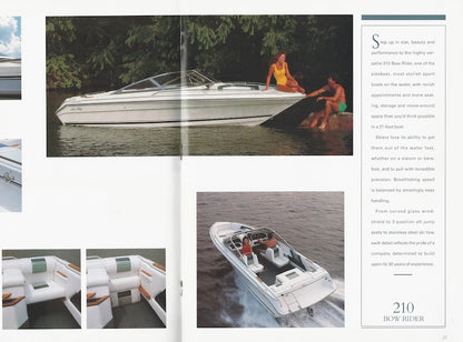 Sea Ray 1989 Sport Boats Brochure