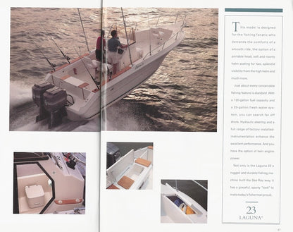 Sea Ray 1989 Sport Boats Brochure