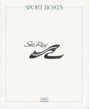 Sea Ray 1989 Sport Boats Brochure
