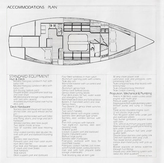 Gulfstar 36 Brochure