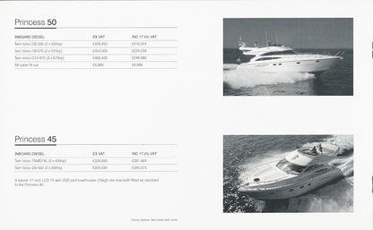 Princess 2006 Price List