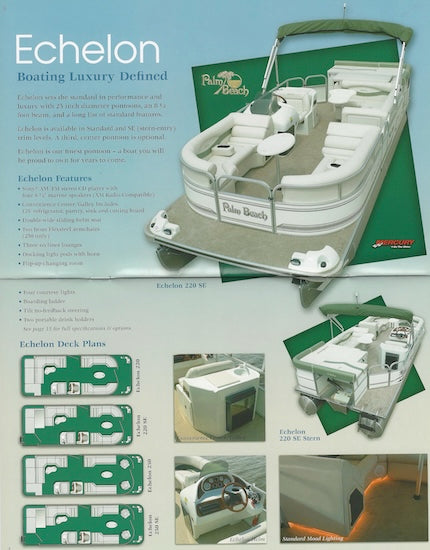 Palm Beach 2006 Pontoon Brochure