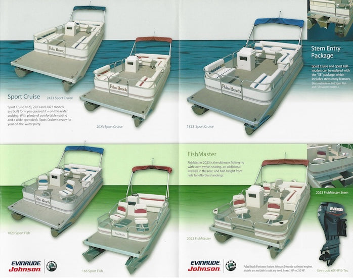 Palm Beach 2006 Sport Series Pontoon Brochure