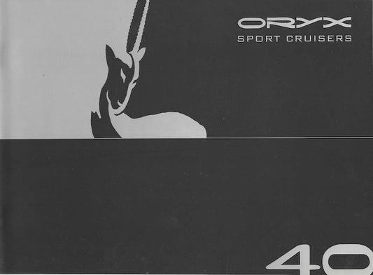 Gulf Craft Oryx 40 Sport Cruiser Brochure