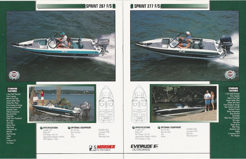 Sprint 1996 Brochure