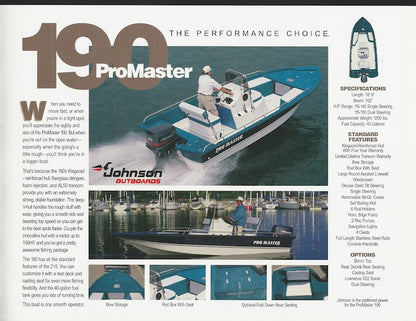 Promaster 1997 Brochure