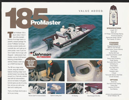 Promaster 1997 Brochure