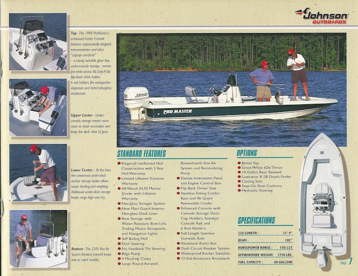 Promaster 1999  Brochure