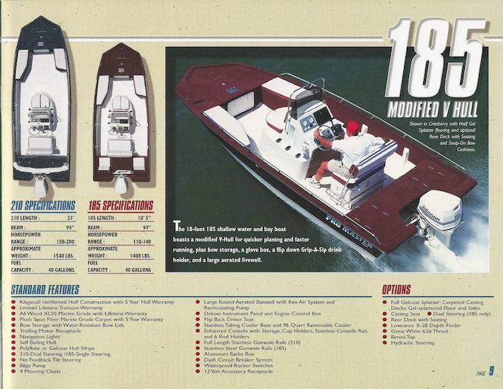 Promaster 1999  Brochure