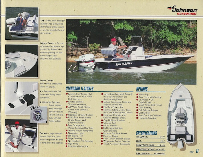 Promaster 1999  Brochure