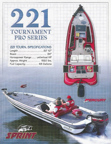 Sprint 221 Tournament Series Brochure