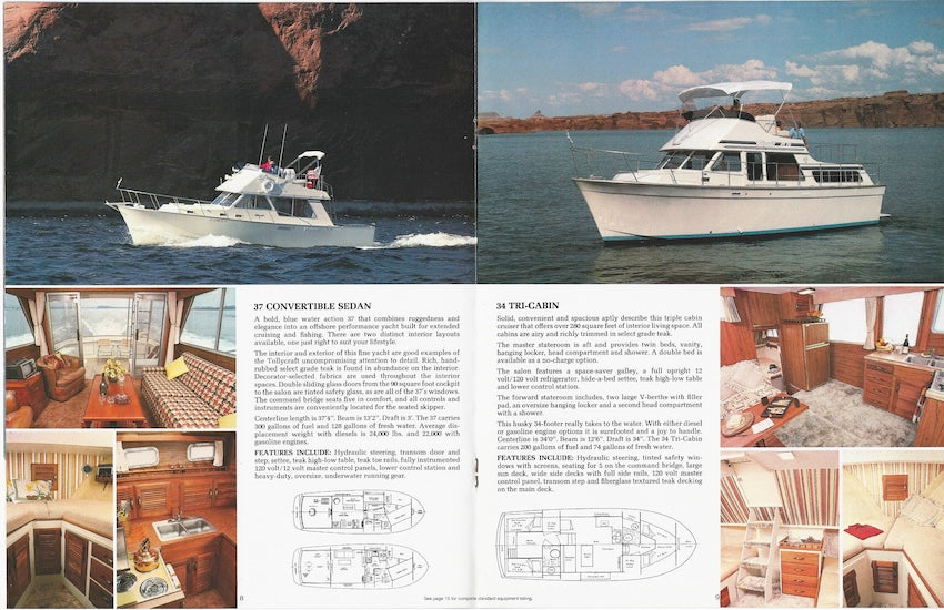Tollycraft 1981 Brochure