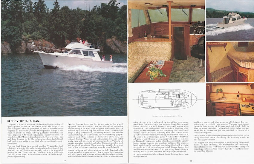 Tollycraft 1981 Brochure