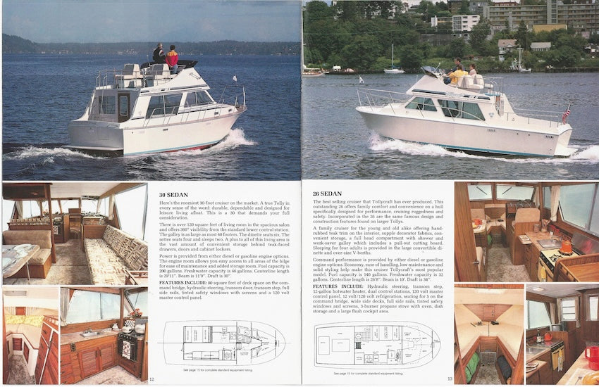 Tollycraft 1981 Brochure