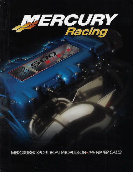 Mercury 1999 Racing Brochure